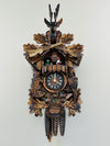 German Hunter Style Cuckoo Clock 17" with Music & Buck