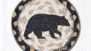 IC-43 bear design drink coaster