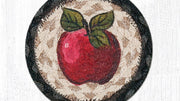 Classic Apple Print Coaster – Earth Rugs 5