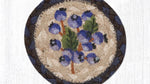 Blueberry Braided Coaster – Sustainable Jute Table Décor (Earth Rugs)