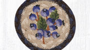 Blueberry Braided Coaster – Sustainable Jute Table Décor (Earth Rugs)