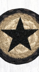 Earth Rugs Braided Jute Round Coaster – 5