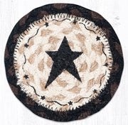 Earth Rugs Handcrafted Primitive Star Coaster – 5