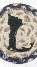 Square Cape Cod coaster printed coastal home accessory