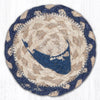 Earth Rugs Nantucket design coaster ocean theme table protector