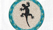 Gecko printed coaster 5 inch square drink mat eco-friendly
