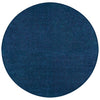 Carpets for Kids Mt St Helens Solids Collection Classroom Rug, Blueberry Blue, 6' Round