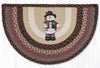 "SCP-81 Snowman in Top Hat Printed Slice 18x29 Holiday Decor"