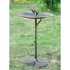 Cast Metal Sundial Birdbath – Outdoor Accent by SPI Home