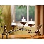 Aluminum Bird and Branch Candelabra Nature Inspired Home Decor by SPI