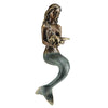 Coastal Mermaid Shelf Sitter – Hand-Painted Figurine for Ledges