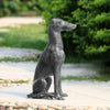 Loyal Greyhound Statue – SPI Home Cast Aluminum Dog Art