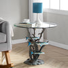 Coastal Barracuda End Table – Marine Life Furniture Piece