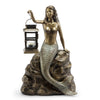 Beachside Mermaid Lantern for Outdoor Coastal Decor