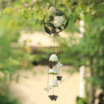 Wind Chime 37" Aluminum Hydrangea Outdoor Hanging Decor for Patio by SPI
