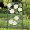SPI Home Vertical Hydrangea Trellis Wall Art – Butterfly Accent Sculpture