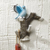 Wall Decor Hook 7.5 Inch Aluminum Mountain Bluebird Bird Accent SPI