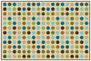 Carpets for Kids Microdots Nature Colors Value Classroom Rug, Rectangle, Tan