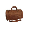 Amerileather Vintage Brown Duffel – Distressed Leather Weekender Bag