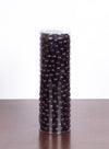 Halloween Black Glitter Balls – 11" Tubes – 12-Piece Set By Melrose