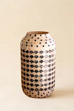 capiz shell vase