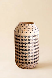 capiz shell vase