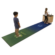 Carpets for Kids KIDsValue Stand, Wait & Sanitize Here Rug, 3' x 12' Runner