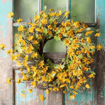 seasonal front door wreath