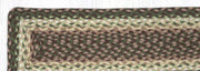 Earth Tones Stair Rug – Handcrafted Jute with Cactus Motif