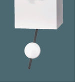 White Bird House Quartz Clock – 8 in – Black Roof, Accurate Quartz Movement – River City Clocks