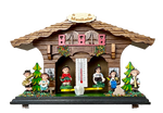 Traditional Weatherhouse – 6 in – Oompah Band with Man and Woman Indicators – River City Clocks