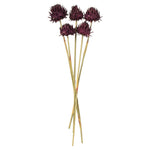 Vickerman H1ARS575-9 15" Violet Artichoke Head Attached To A Reed Stem Dried