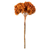 Vickerman H1HYD750 15” Autumn Hydrangea With Multiple Branch Segments. Preserved