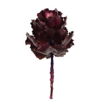 Vickerman H1QUE575 8" Flower Violet Queen Flower 1 Stem Dried