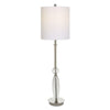 Polished nickel buffet lamp