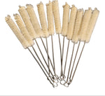 Laboratory Test Tube Cleaning Brush – Natural Bristles – 280 MM Pack of 12 – by GSC International Inc.