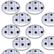 Classroom Concave Optics Mirror Set – 10 Round Glass Mirrors