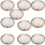 Convex Round Glass Mirrors (Pack of 10) – 7.5cm Diameter x 7.5cm Focal Length by GSC International Inc.