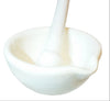 Mortar and Pestle Porcelain 1.81 In Height 100 mm Opening Labware by GSC International