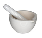 Porcelain Mortar Pestle Set 2.75" H 160 mm Opening 500 ml Labware by GSC International
