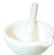 Porcelain Mortar and Pestle 1.81 In Height Science Lab Equipment by GSC International