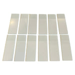 Frosted End Microscope Slides Glass 1 to 1.2 mm H Pack of 12 by GSC International