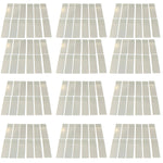 Glass Microscope Slides 1 to 1.2 mm H Frosted End Pack of 144 by GSC International