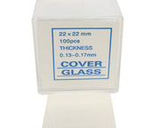 Microscope Slide Cover Glass Size 1 Thickness Bulk Pack