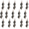 Double Tandem Pulley Pack of 15 for Physics Lab Experiments