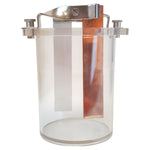 Voltaic Cell 4.5"H Transparent Plastic Electrochemical Experiment Kit with Copper and Aluminum Electrodes By GSC International Inc.
