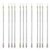 Semi Micro Spatula and Spoon Tool Pack of 12 for Chemistry Labs