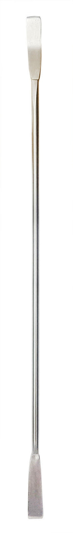 Spatula and Spoon Tool 7.8"H Nickel Plated Metal Semi Micro Lab Sampling and Transfer Tool By GSC International Inc.