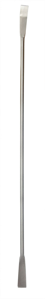 Spatula and Spoon Tool 8.69"H Nickel Plated Metal Semi Micro Lab Sampling and Transfer Tool By GSC International Inc.