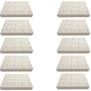Bulk Porcelain Spot Plate Set for Chemistry Labs